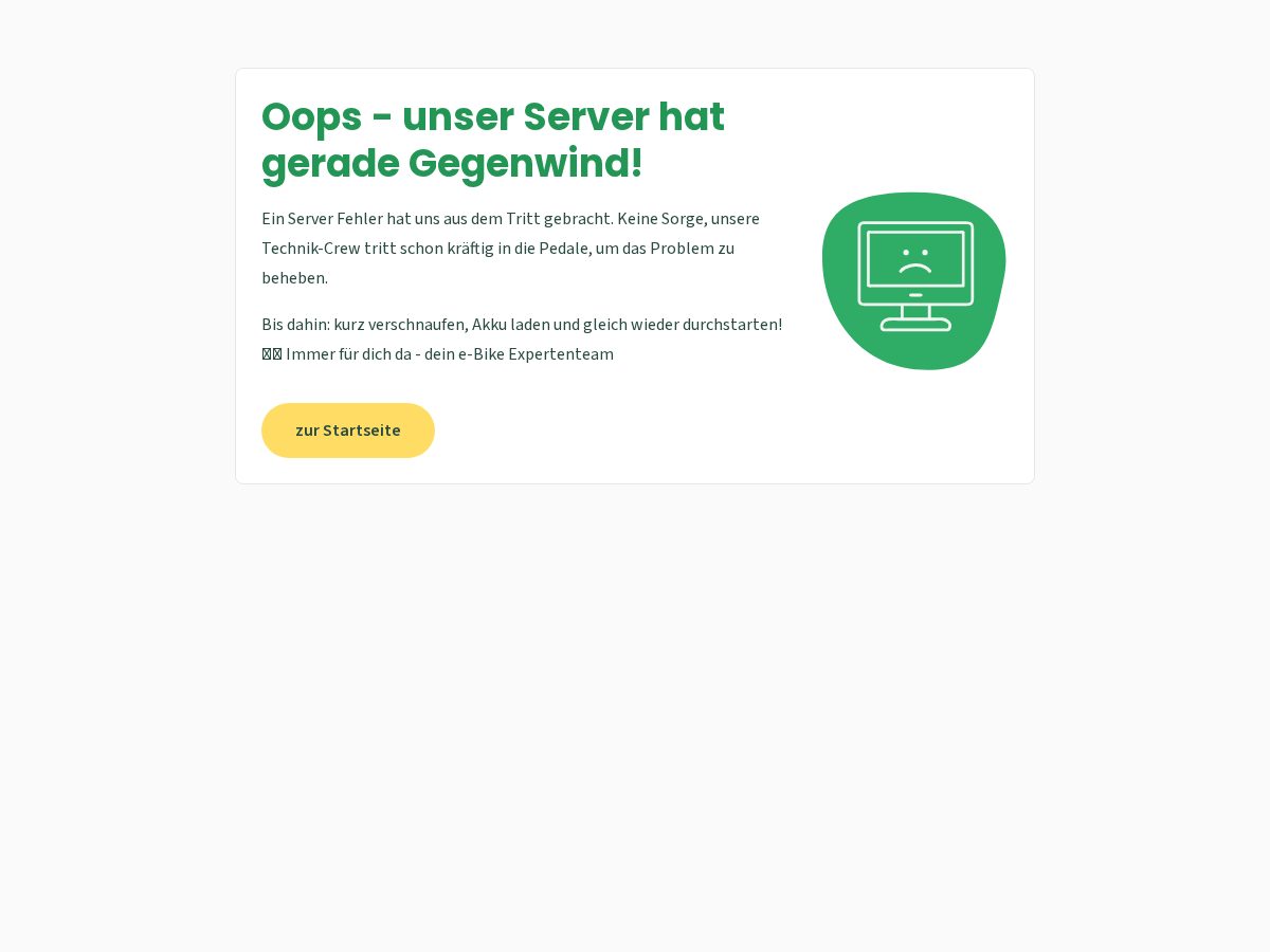 Landing-page snapshot of emotion-ebikes.life