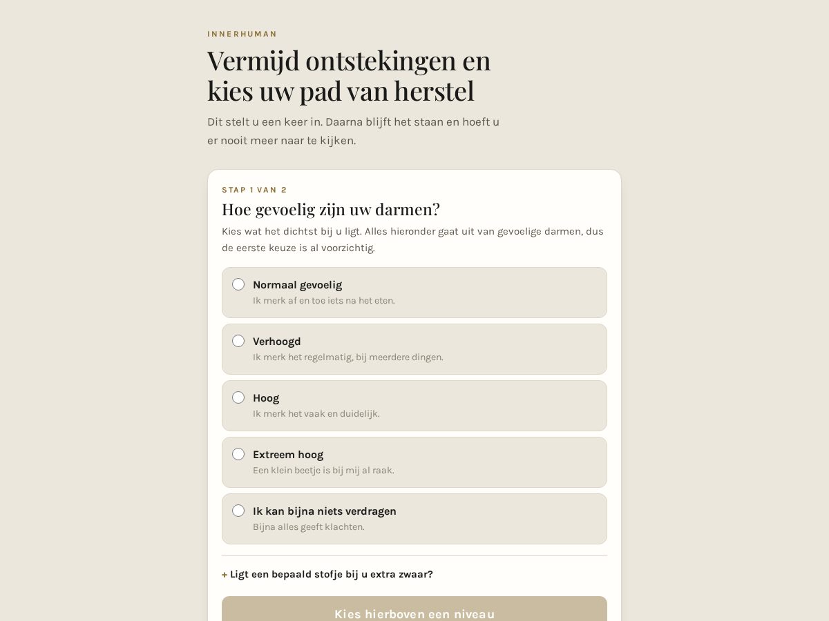 Landing-page snapshot of foodielator.online