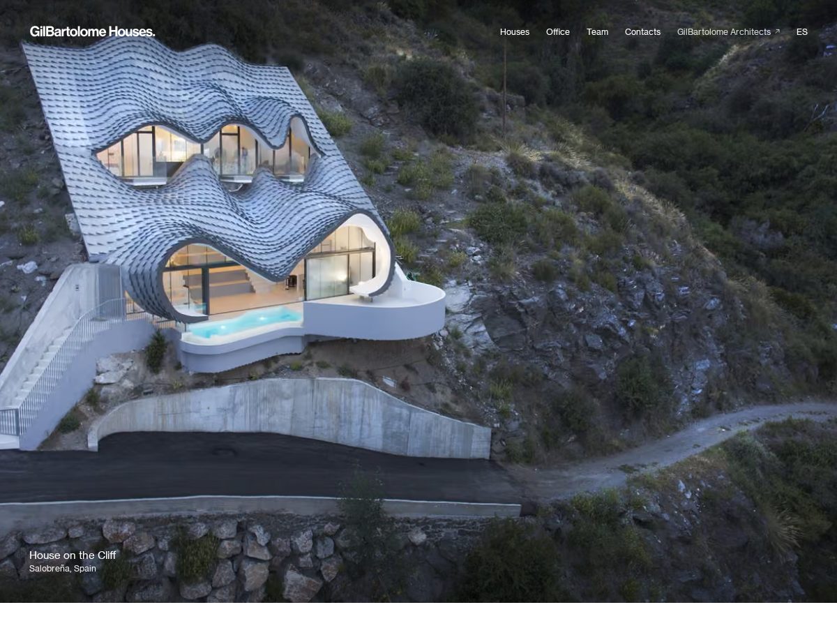 Landing-page snapshot of gilbartolomehouses.com