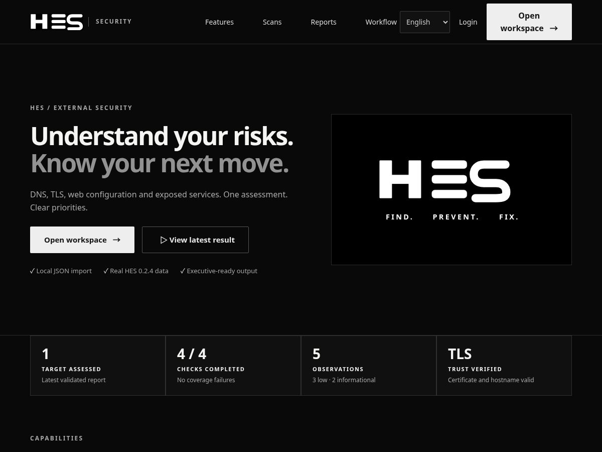 Landing-page snapshot of hawkeyesoc.com