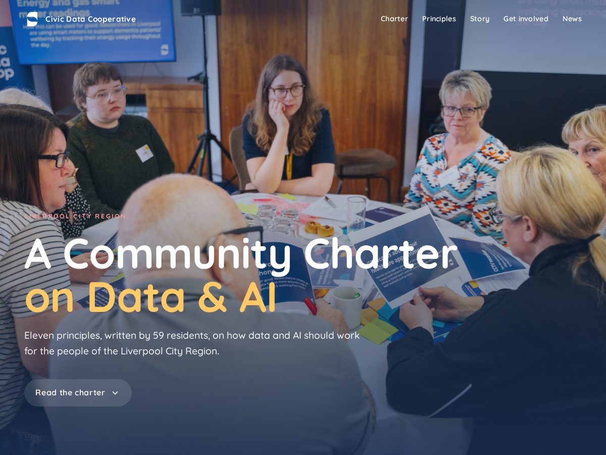 Landing-page snapshot of lcrcommunitycharter.com