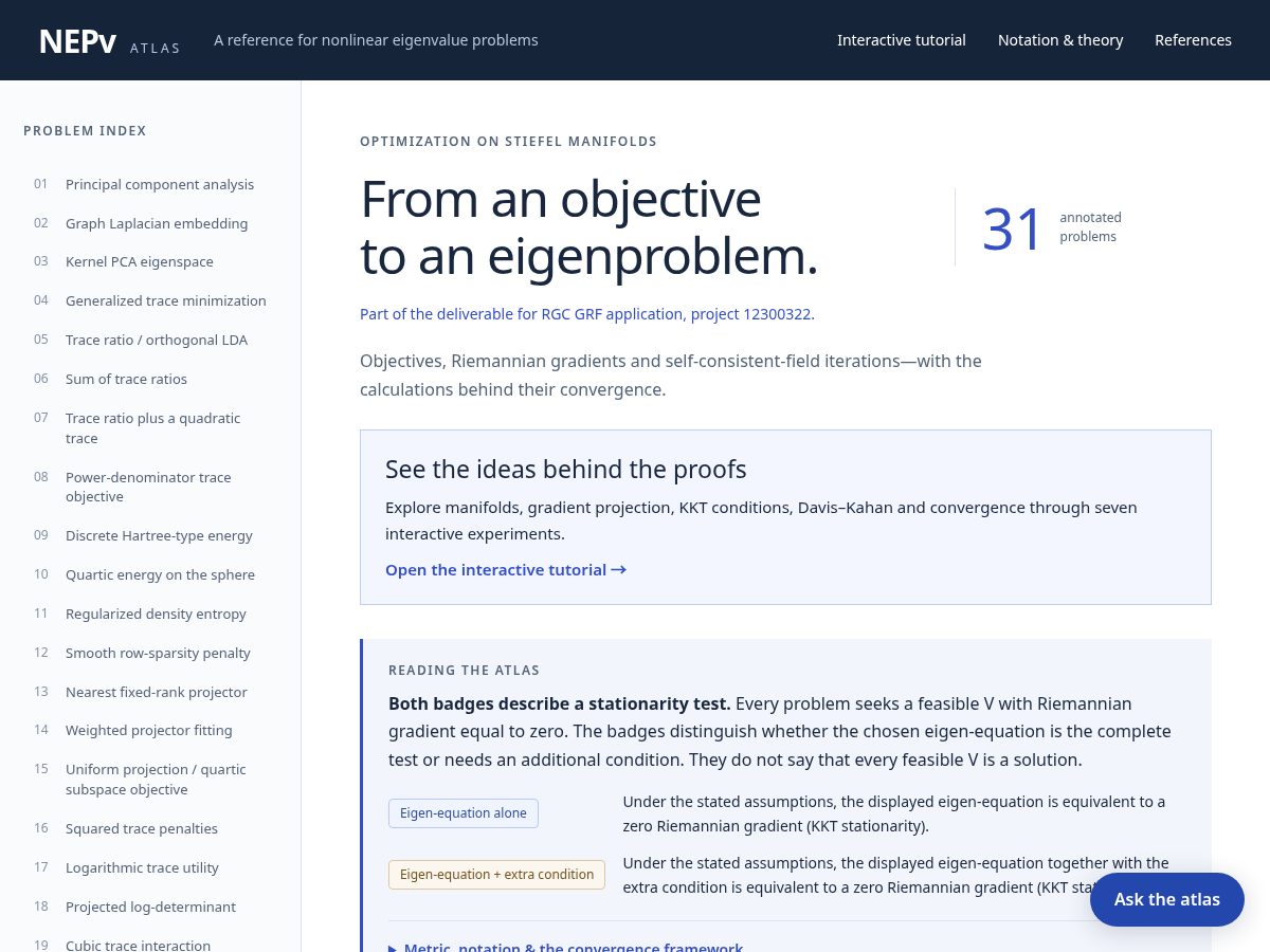 Landing-page snapshot of nepv.net