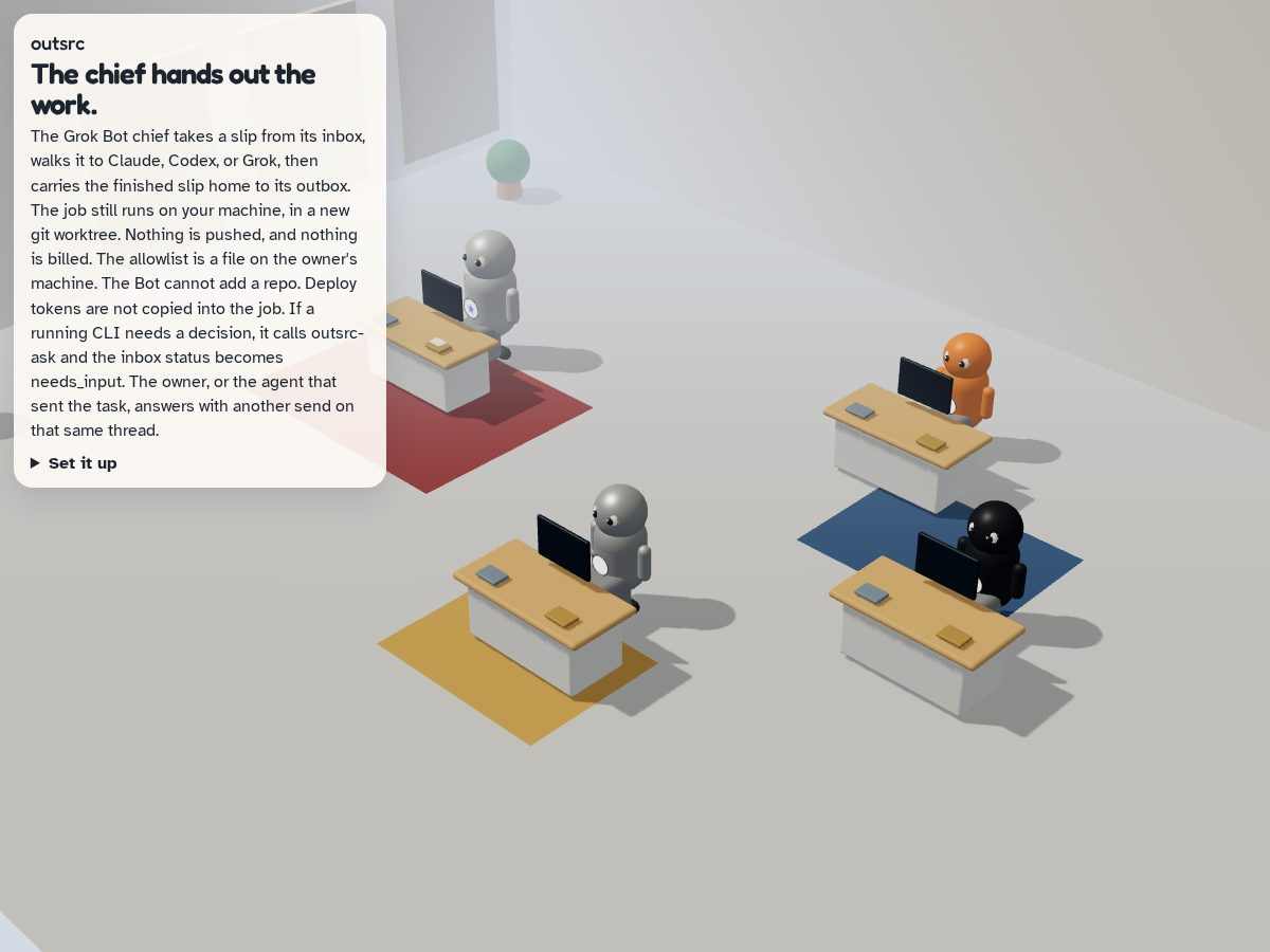 Landing-page snapshot of outsrc.ing
