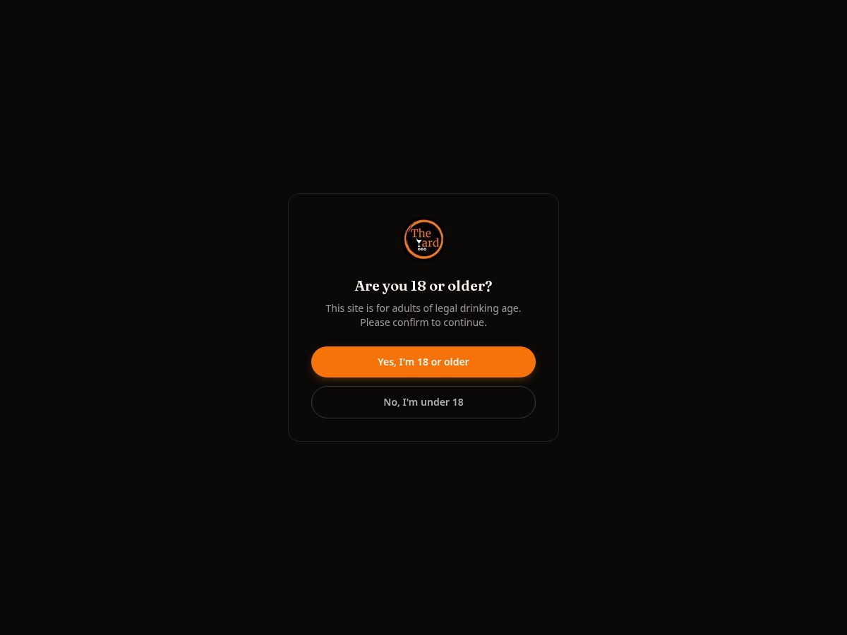 Landing-page snapshot of theyardzmofficial.com