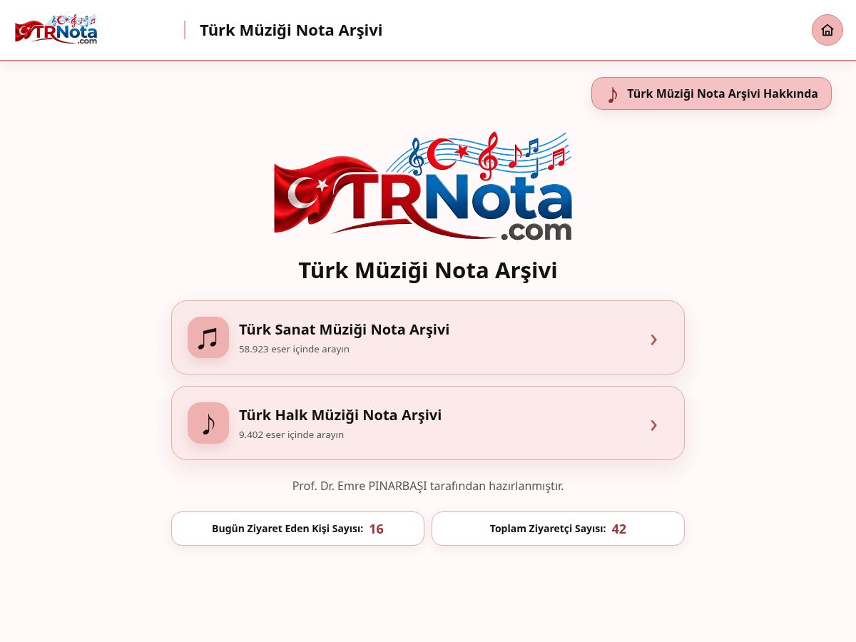 Landing-page snapshot of trnota.com