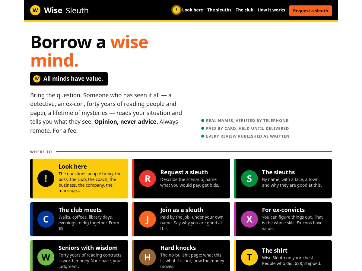 Landing-page snapshot of wslth.com