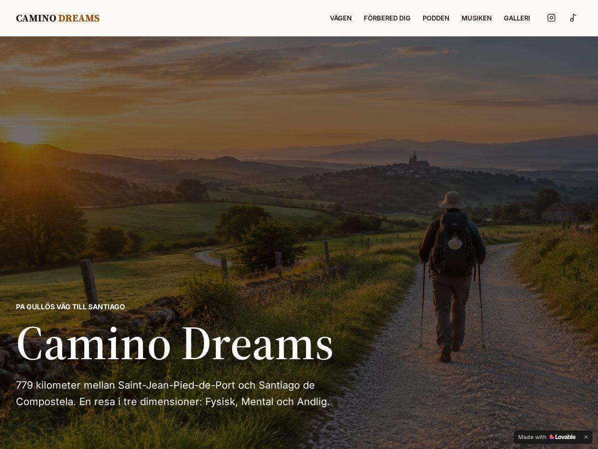 Landing-page snapshot of caminomedpa.com