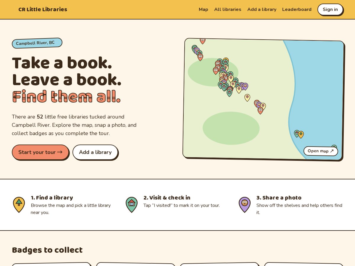 Landing-page snapshot of crlibraries.info
