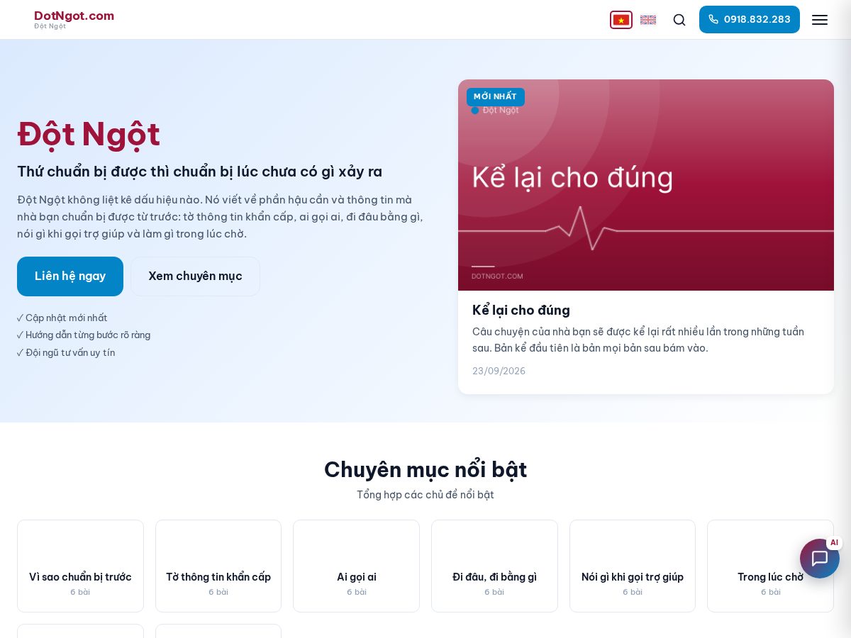 Landing-page snapshot of dotngot.com
