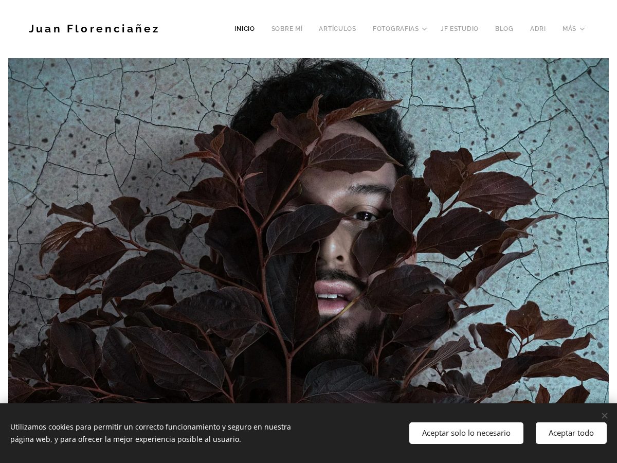 Landing-page snapshot of juanflorencianez.com