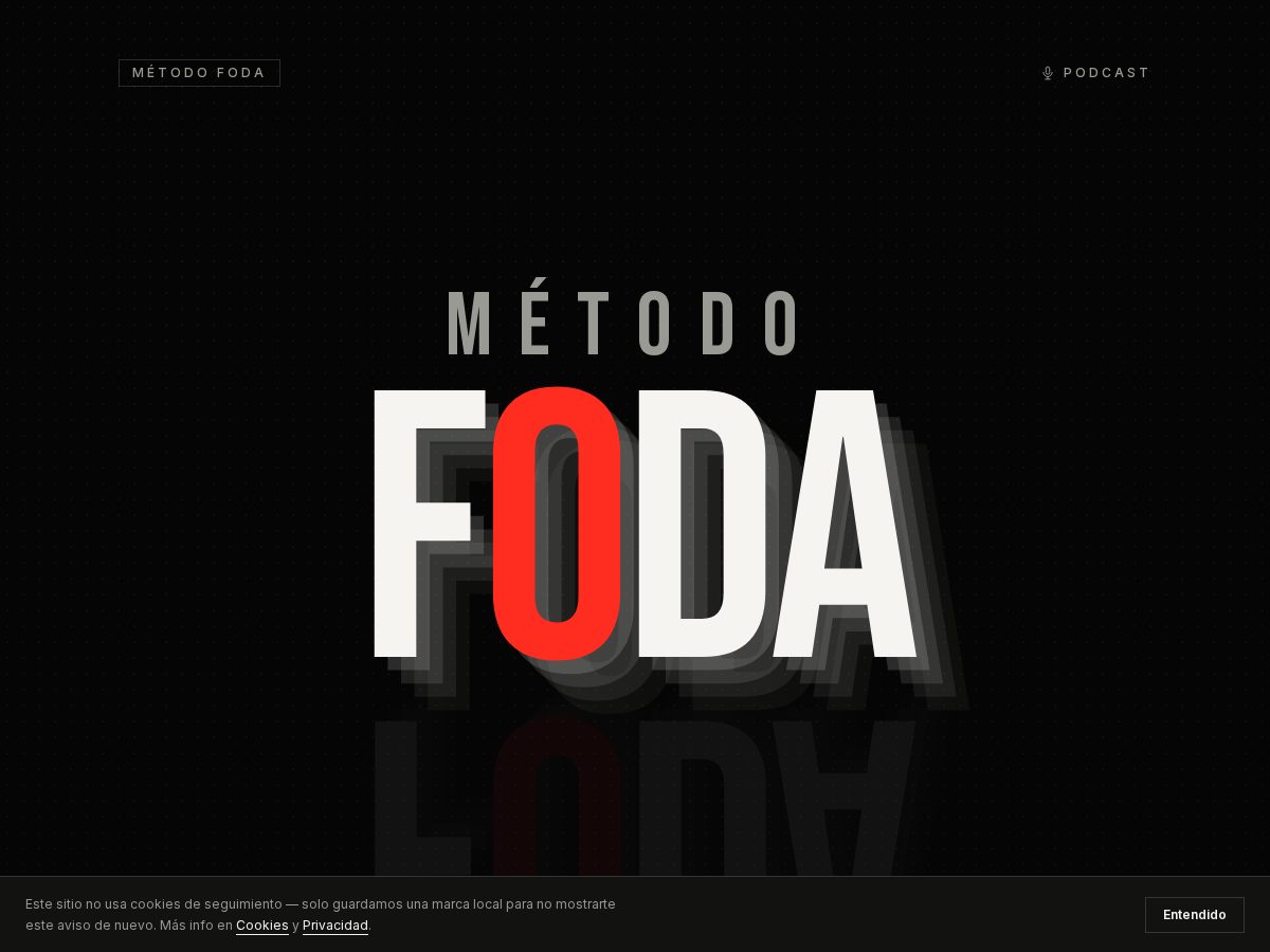 Landing-page snapshot of metodofoda.com