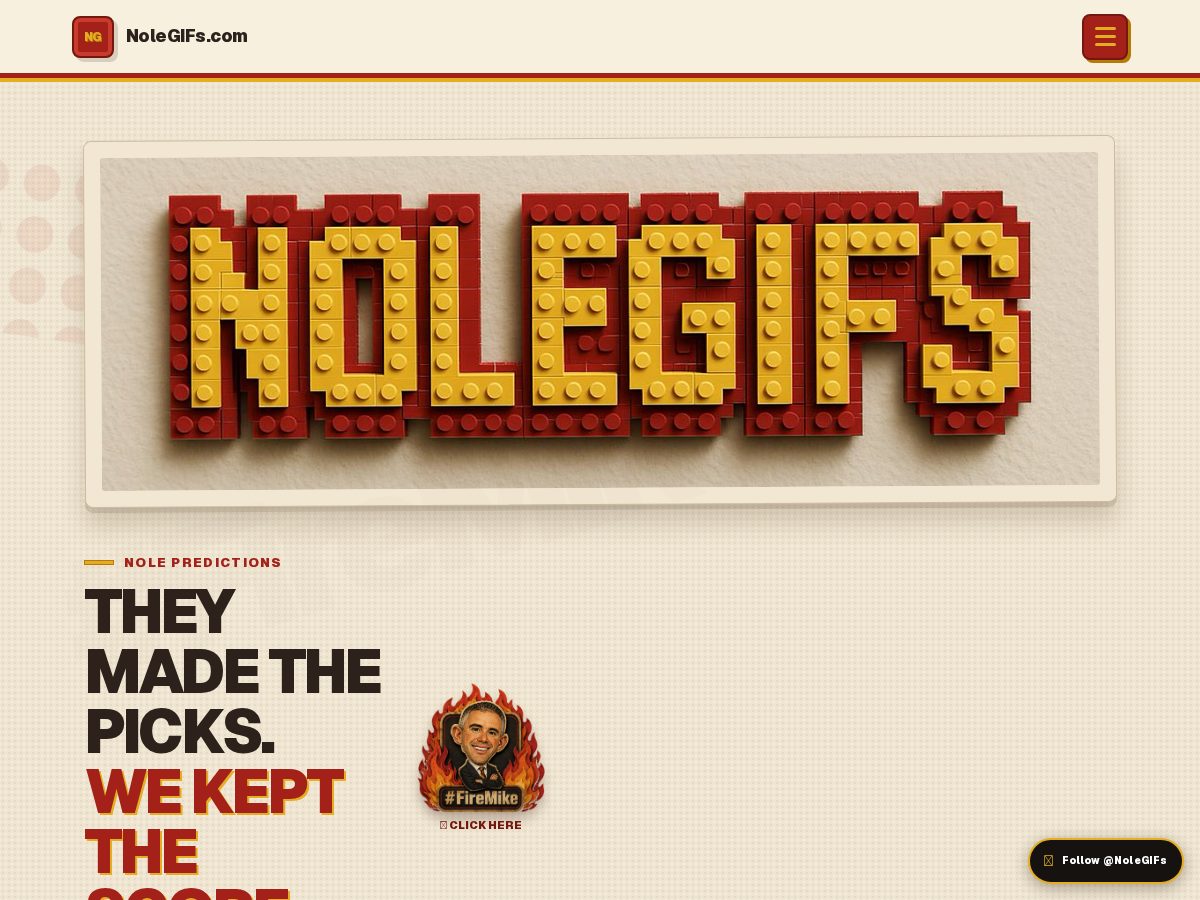 Landing-page snapshot of nolegifs.com