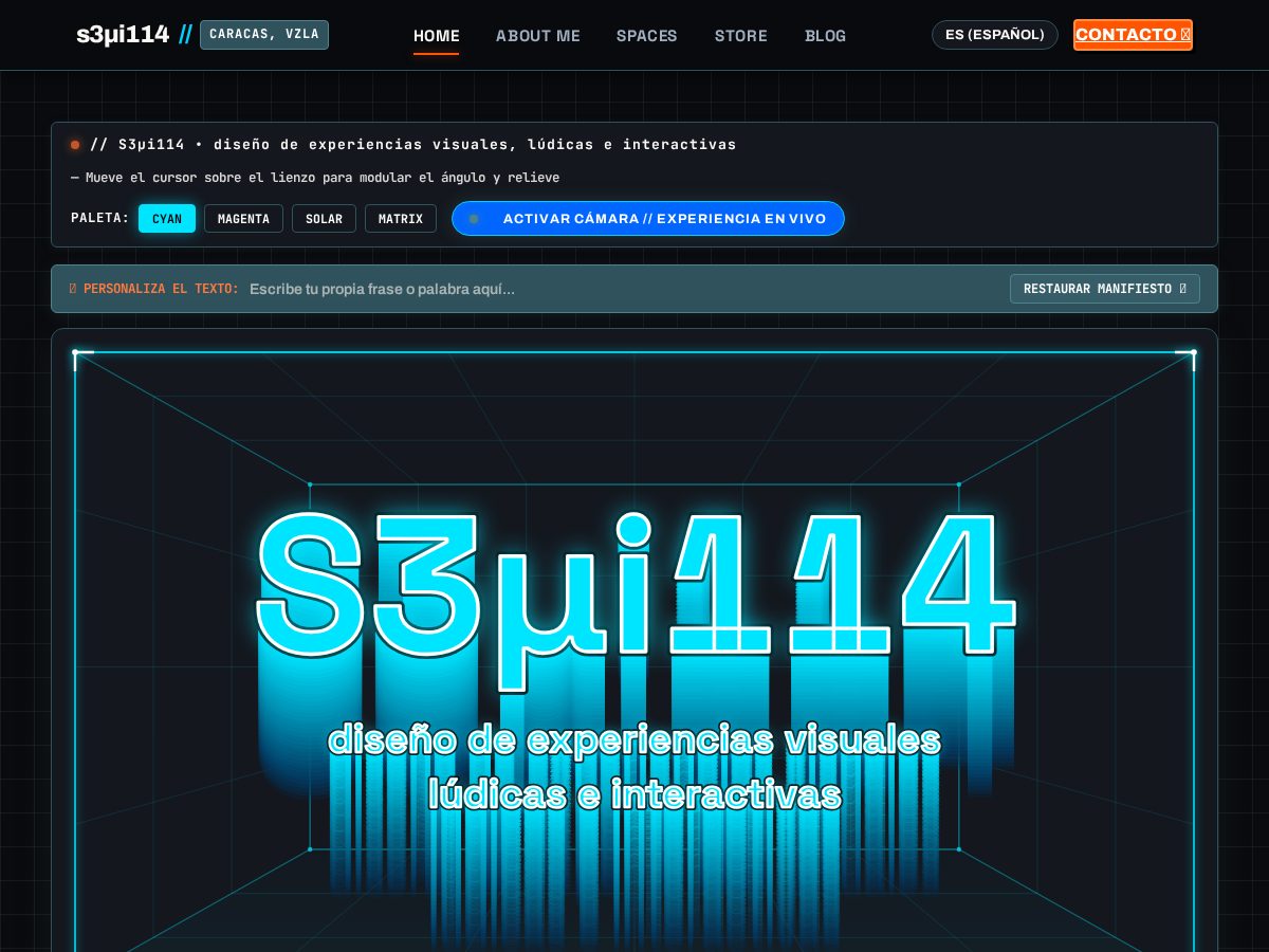 Landing-page snapshot of s3mi114.com