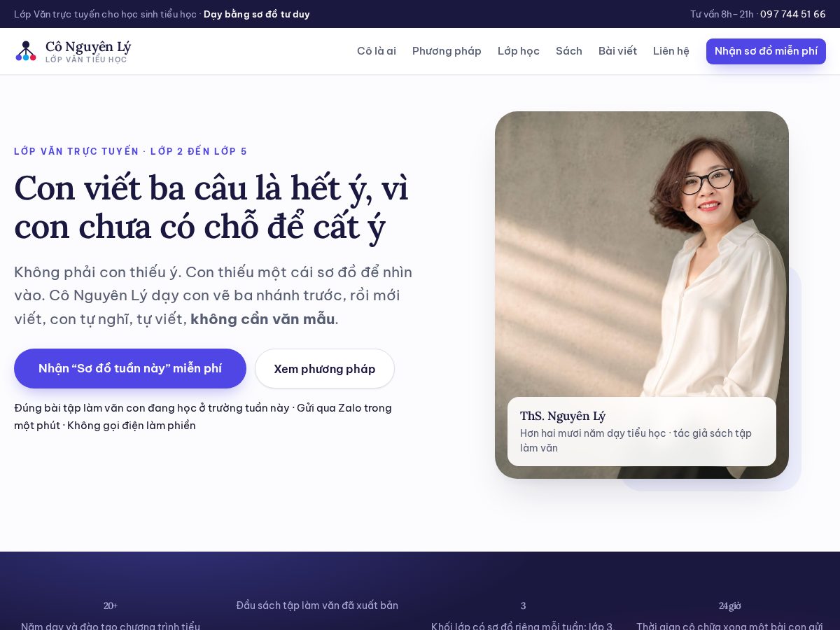 Landing-page snapshot of conguyenly.com