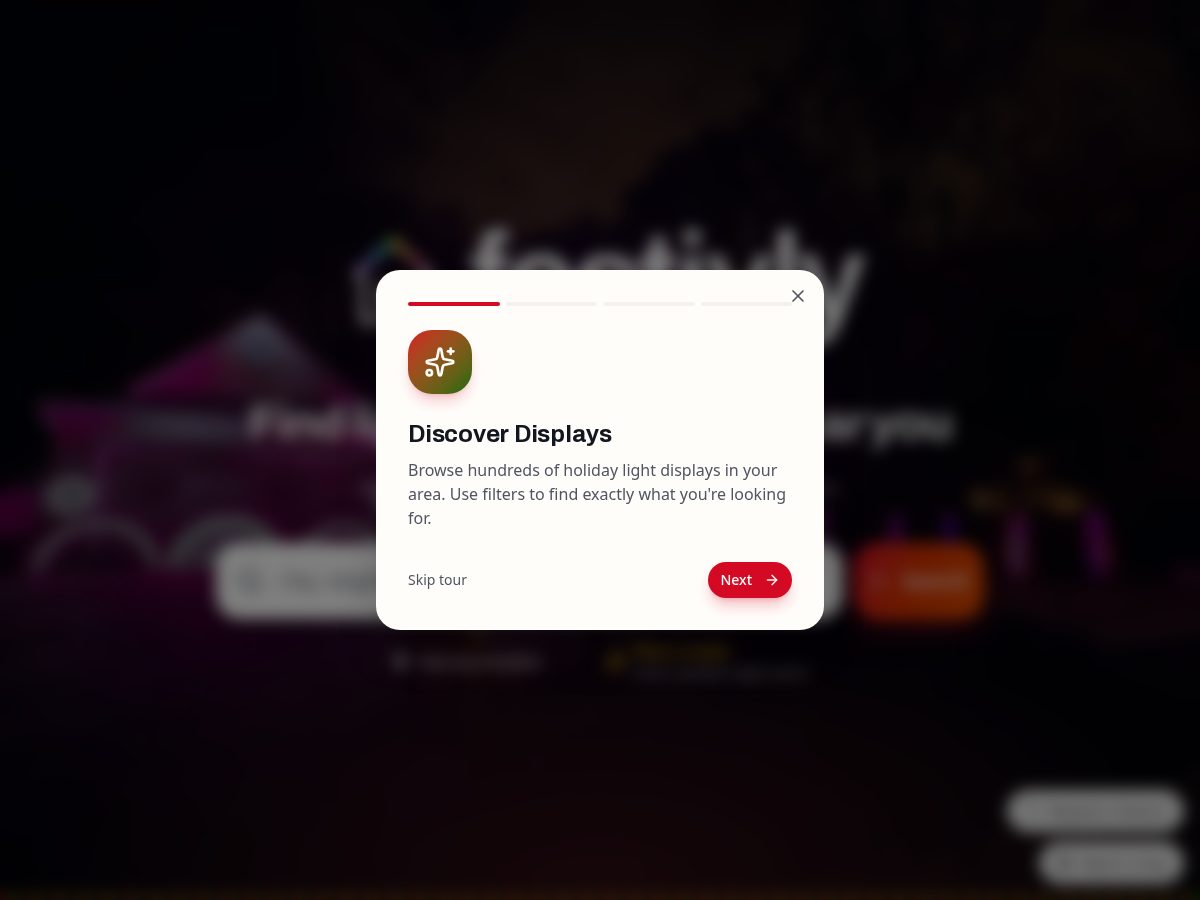 Landing-page snapshot of festivly.app