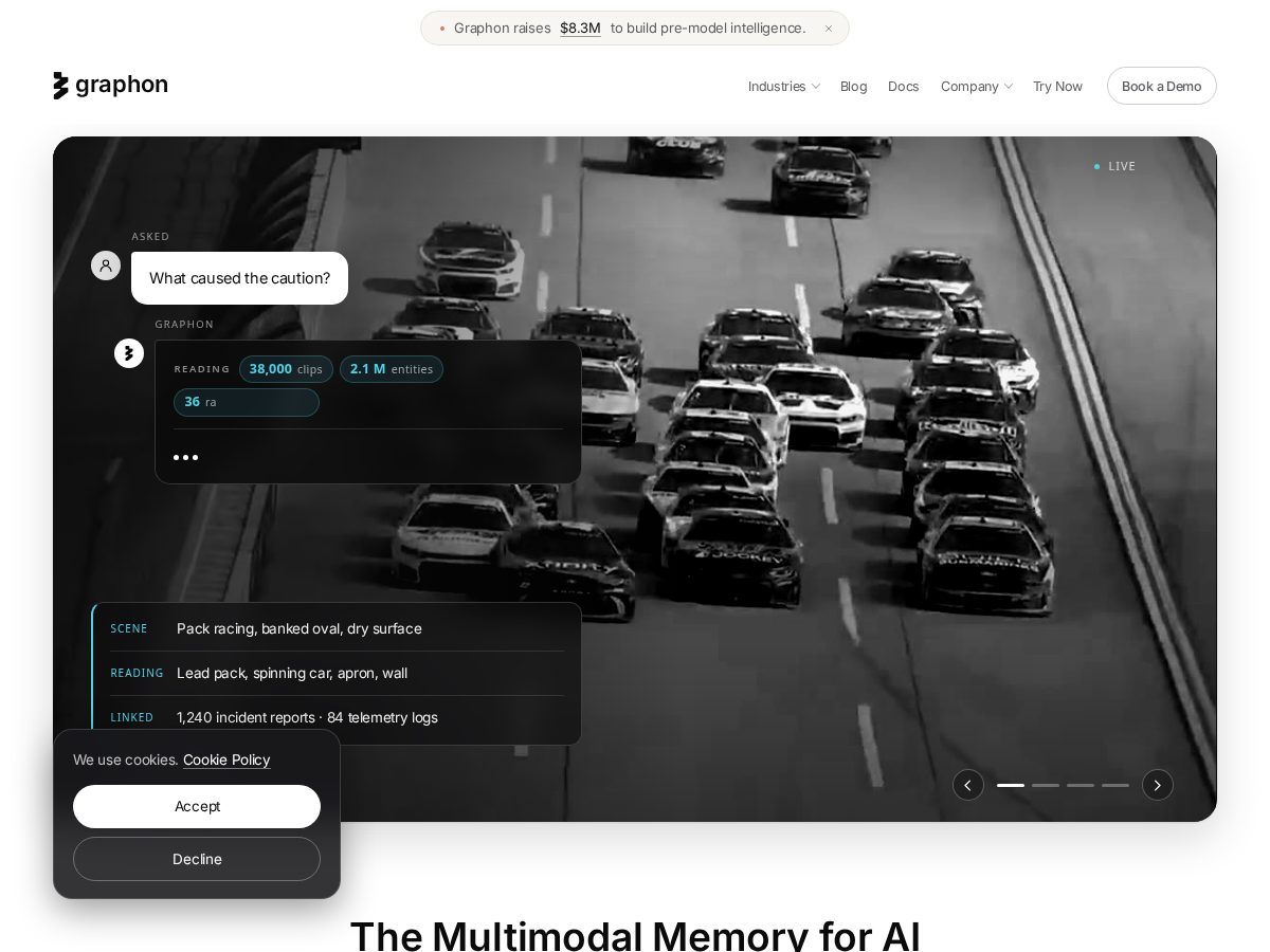 Landing-page snapshot of graphonhq.com