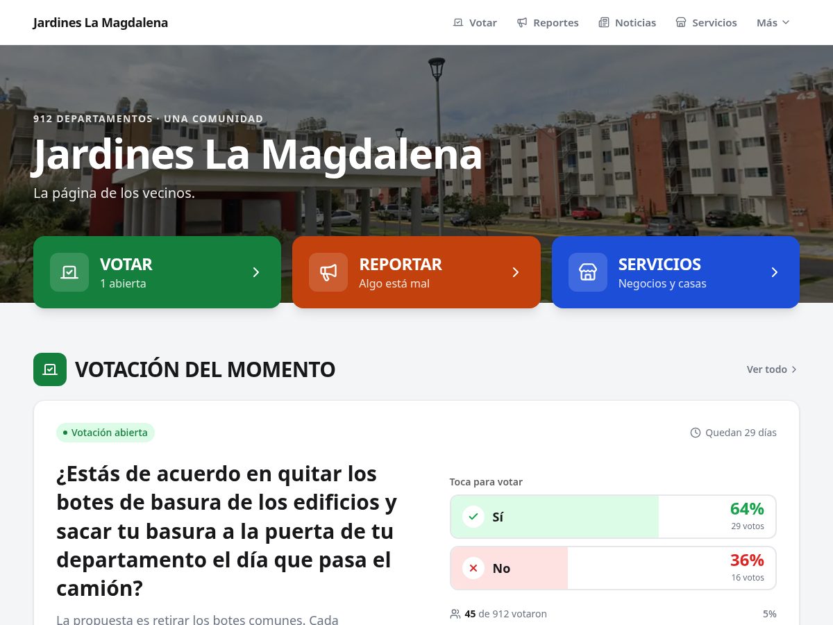 Landing-page snapshot of jardineslamagdalena.com
