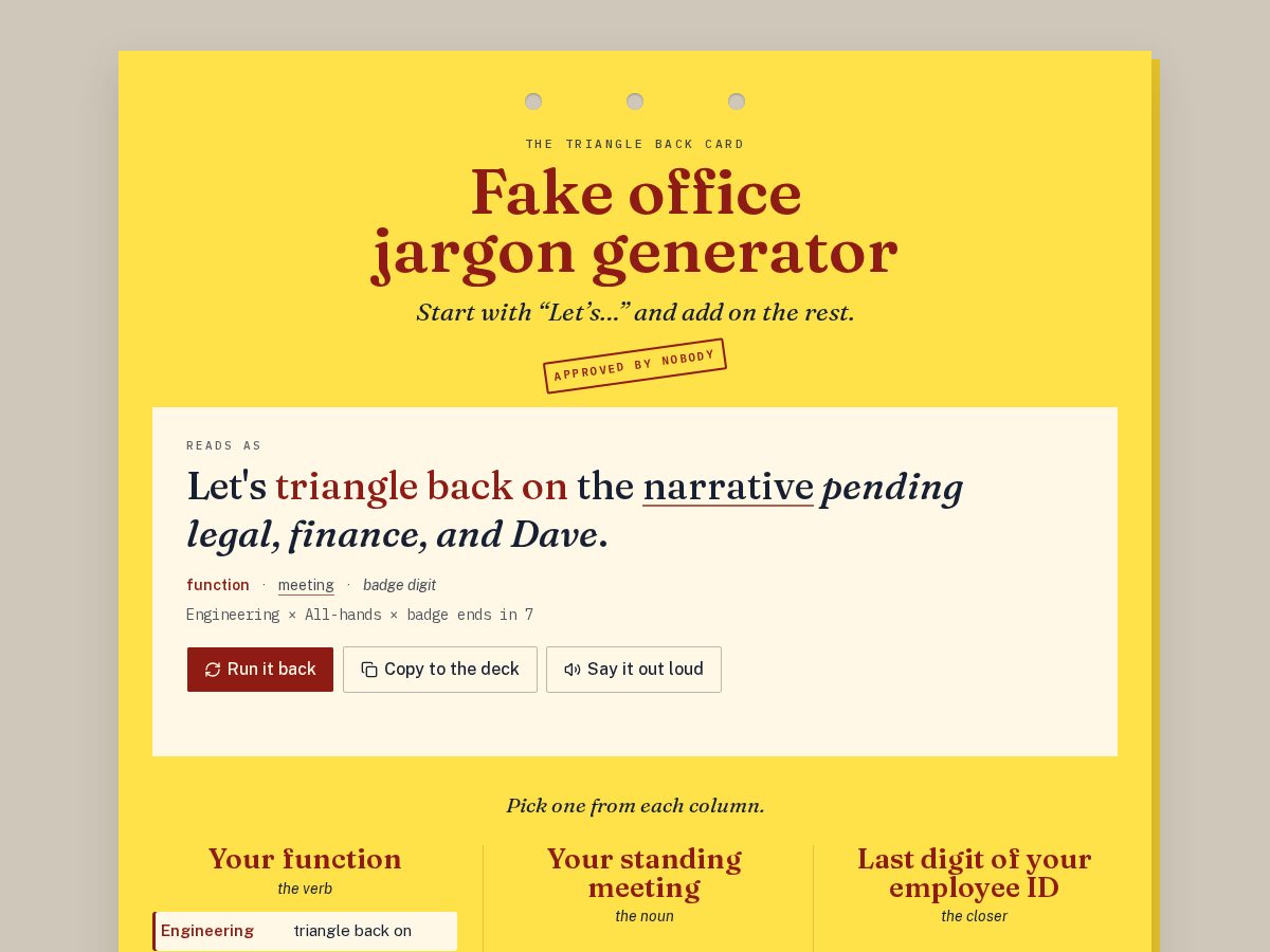 Landing-page snapshot of jargonator.org
