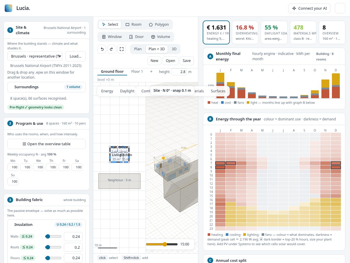 Landing-page snapshot of lucia.tools