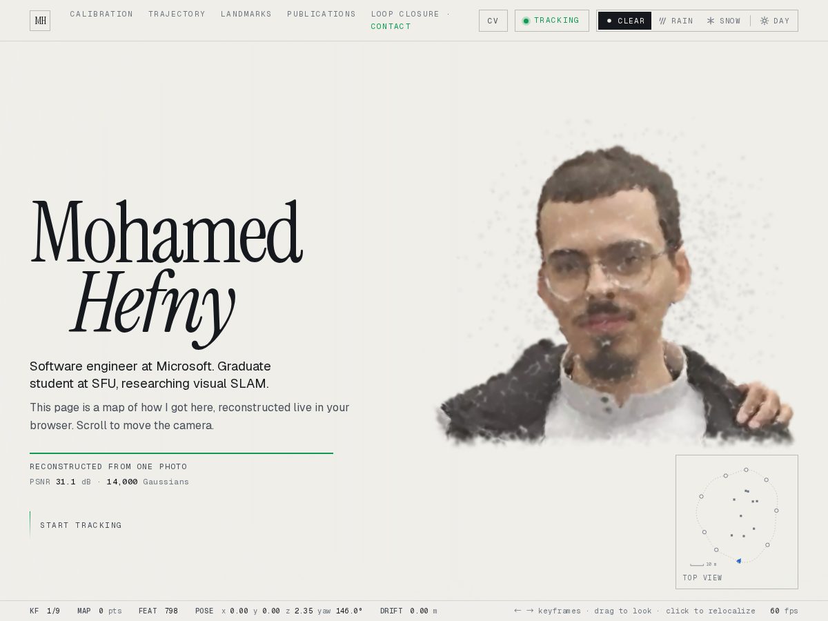Landing-page snapshot of mohhef.com