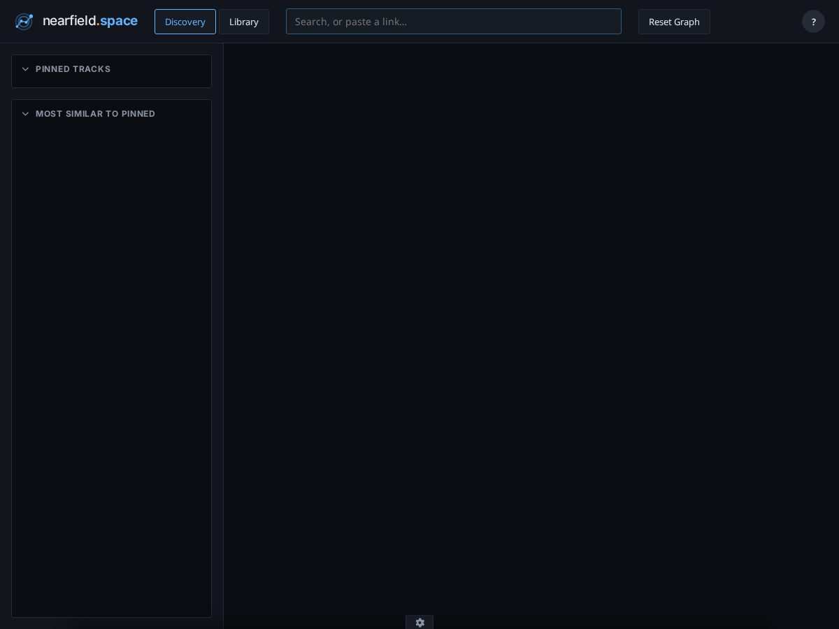 Landing-page snapshot of nearfield.space