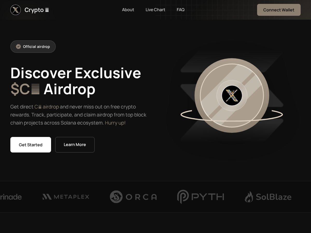 Landing-page snapshot of vetonv.com