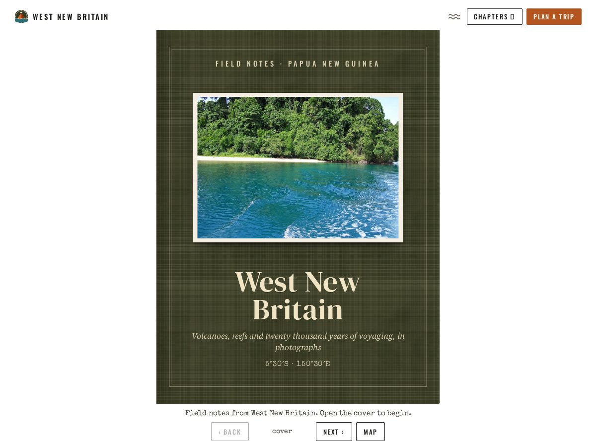 Landing-page snapshot of westnewbritain.com