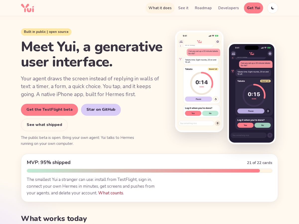 Landing-page snapshot of yuigui.com