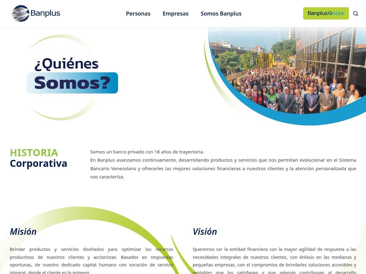 Landing-page snapshot of baningreplus.lat