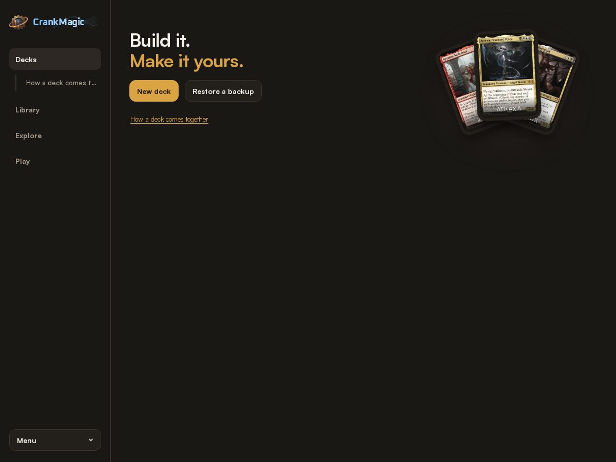 Landing-page snapshot of crankmagic.com