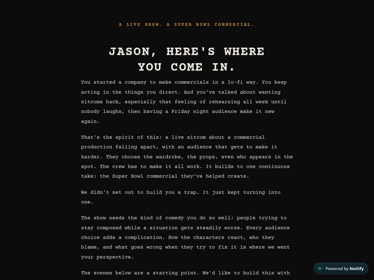 Landing-page snapshot of directthebiggame.com