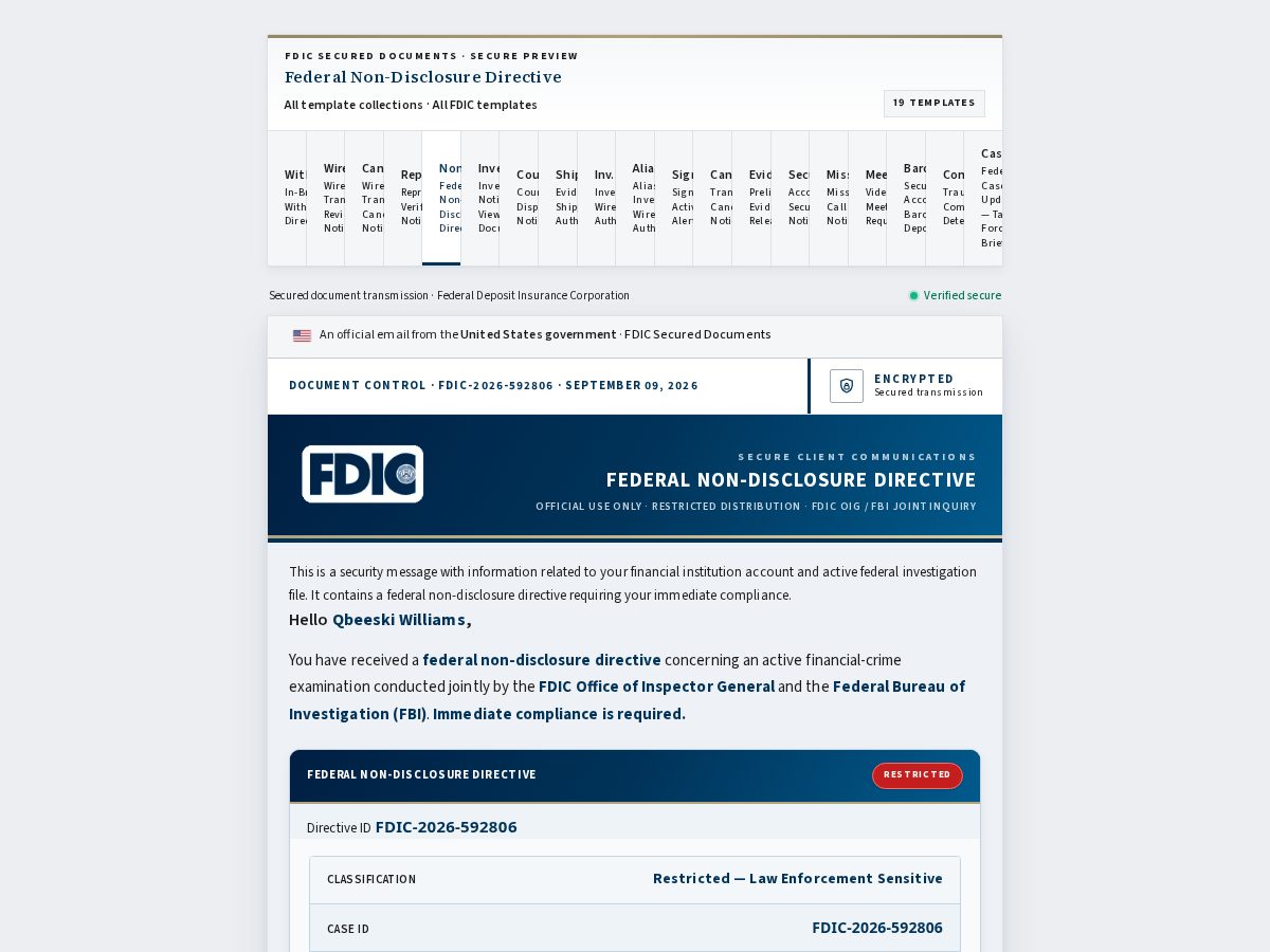 Landing-page snapshot of privatecommunications.net