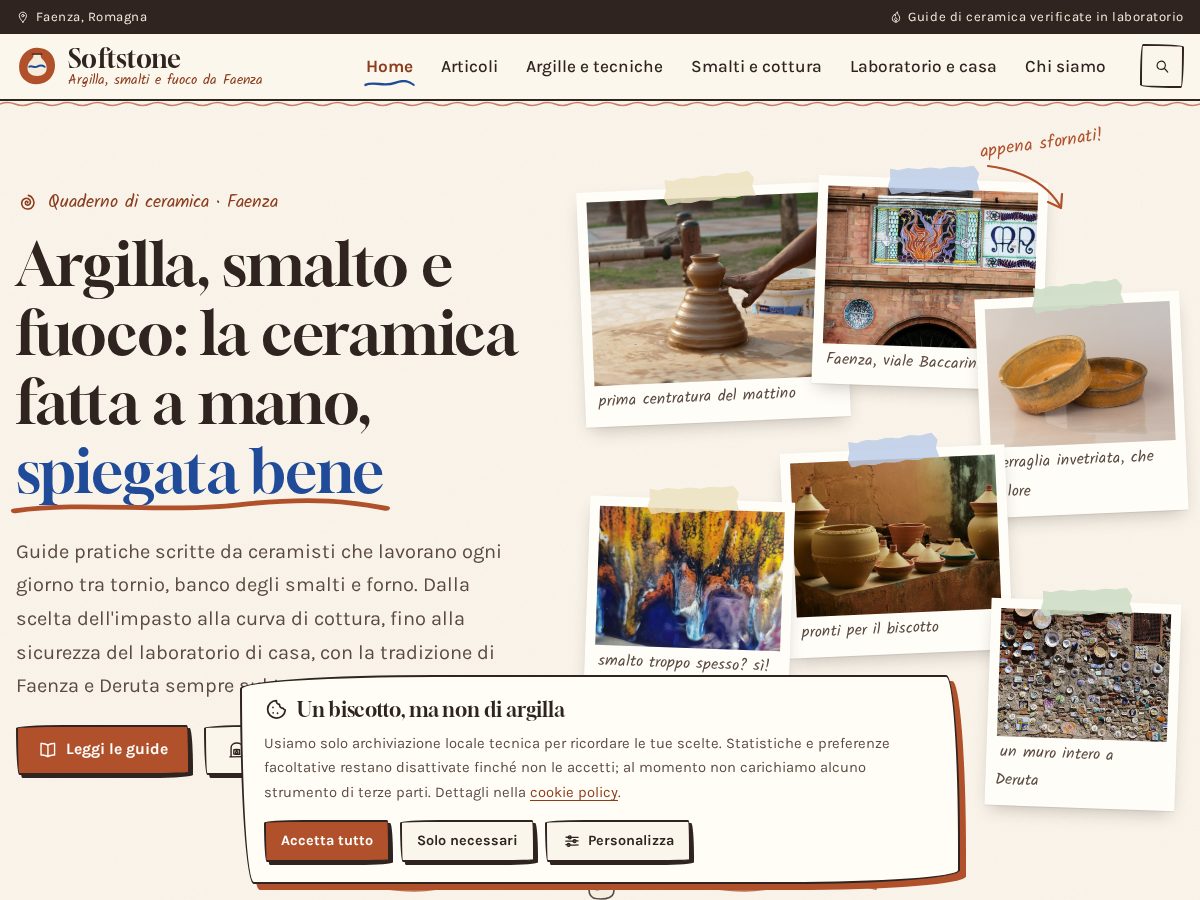 Landing-page snapshot of softstone.site