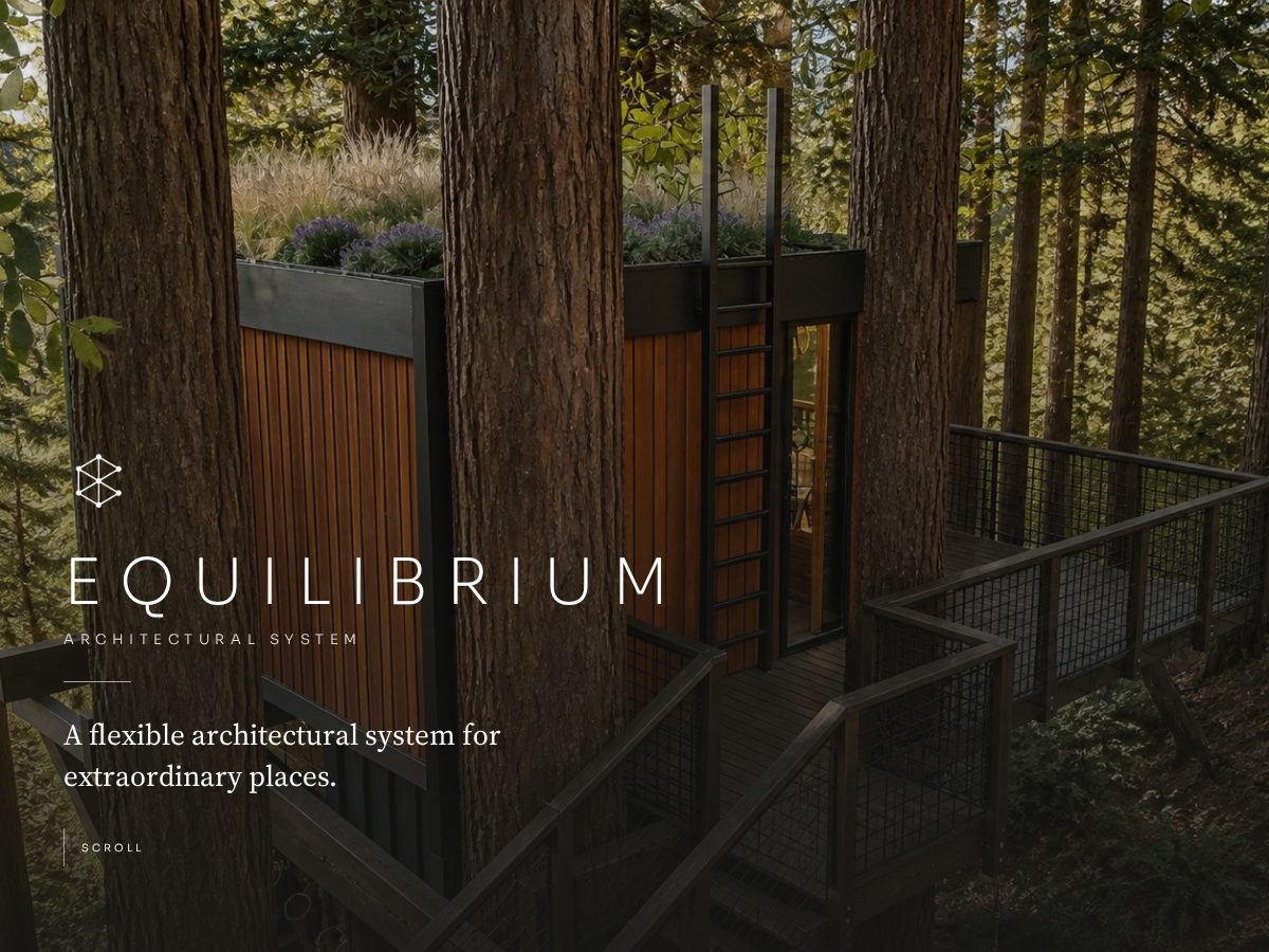 Landing-page snapshot of equilibriumarchitectural.com