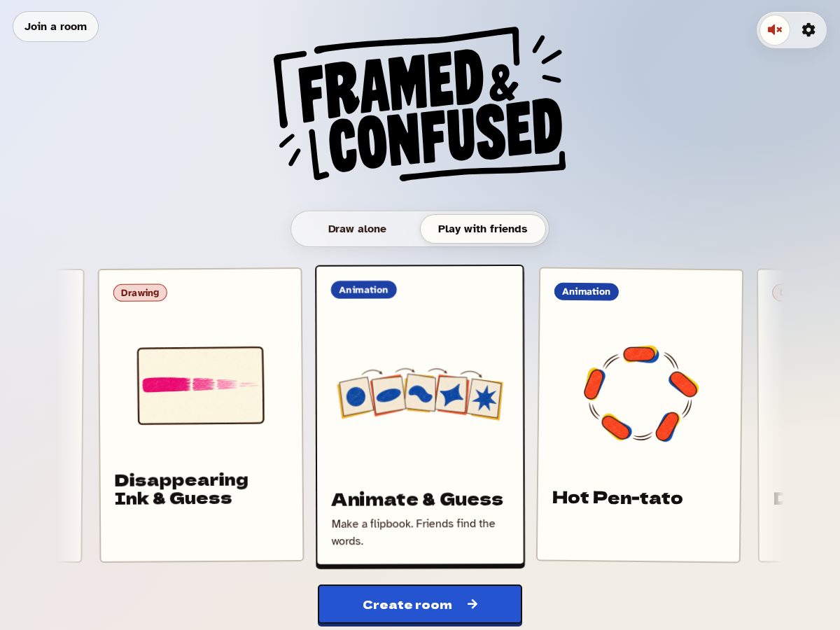Landing-page snapshot of framedandconfused.com