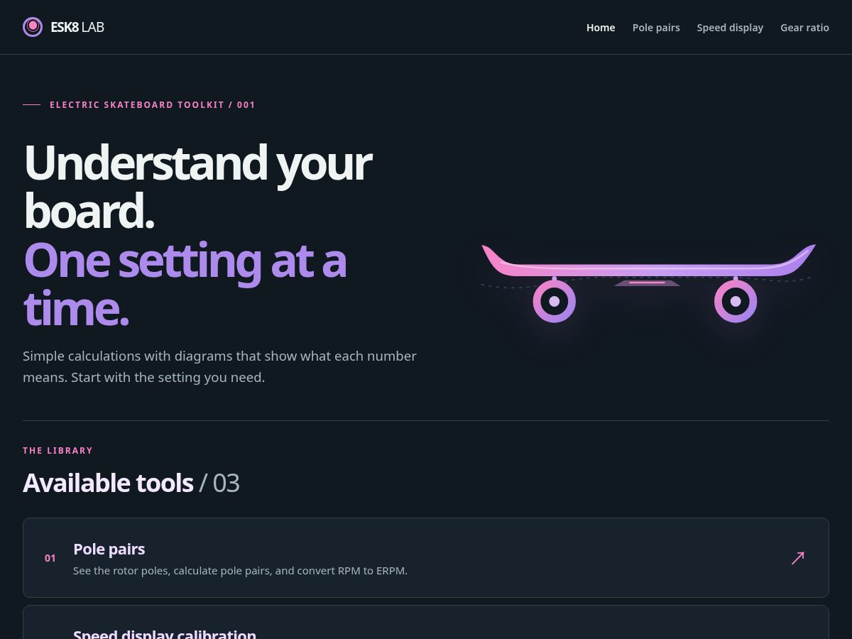 Landing-page snapshot of jacksesk8lab.com