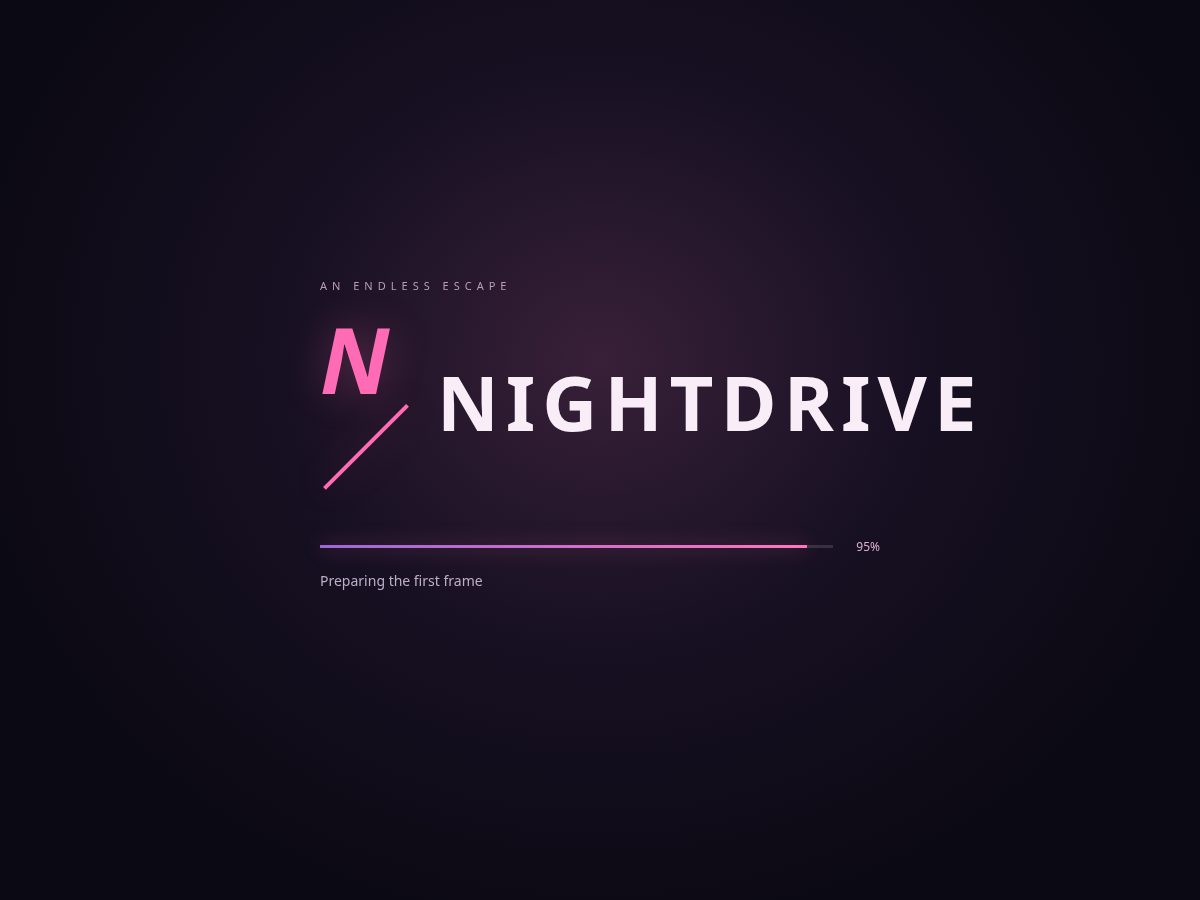 Landing-page snapshot of nightdrive.city
