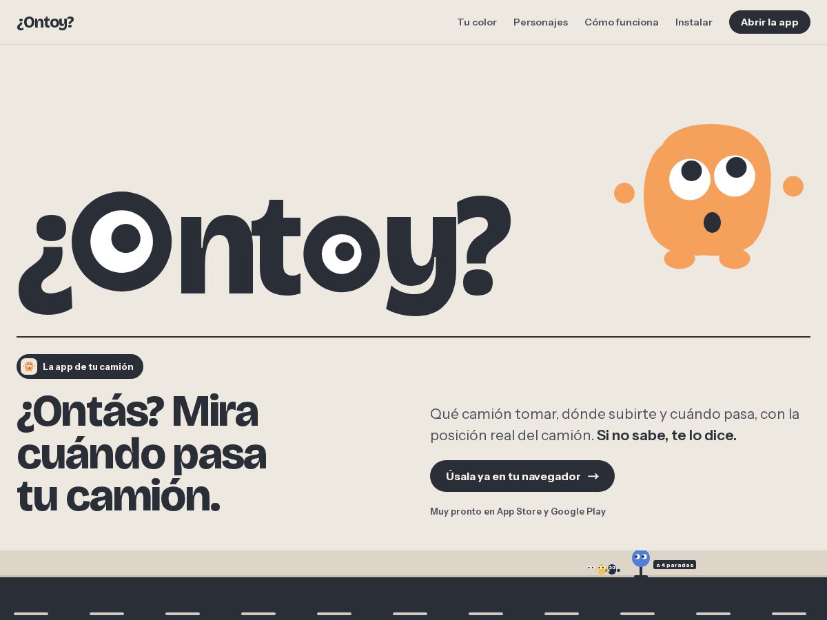 Landing-page snapshot of ontoy.app