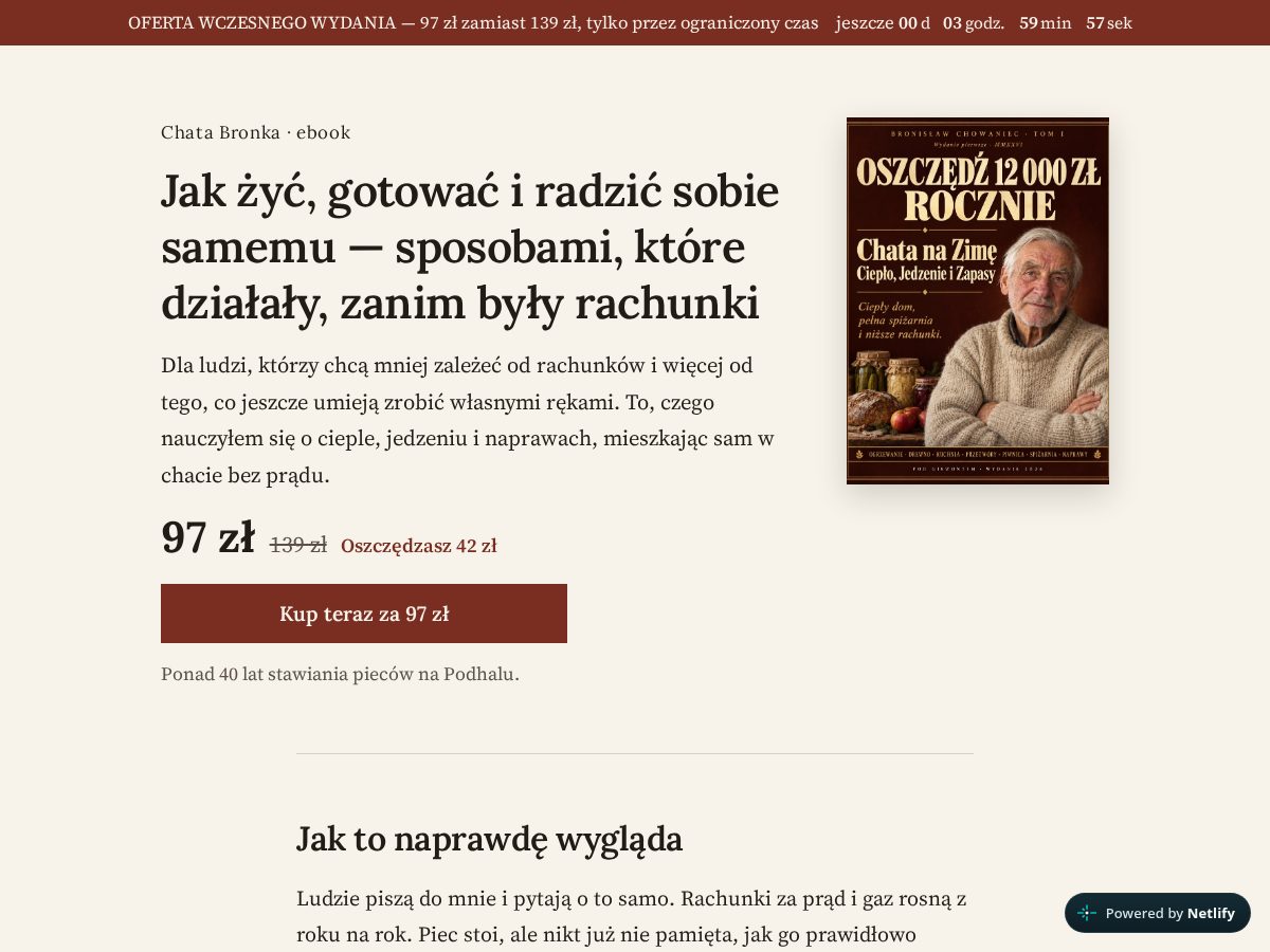 Landing-page snapshot of bronkachata.com