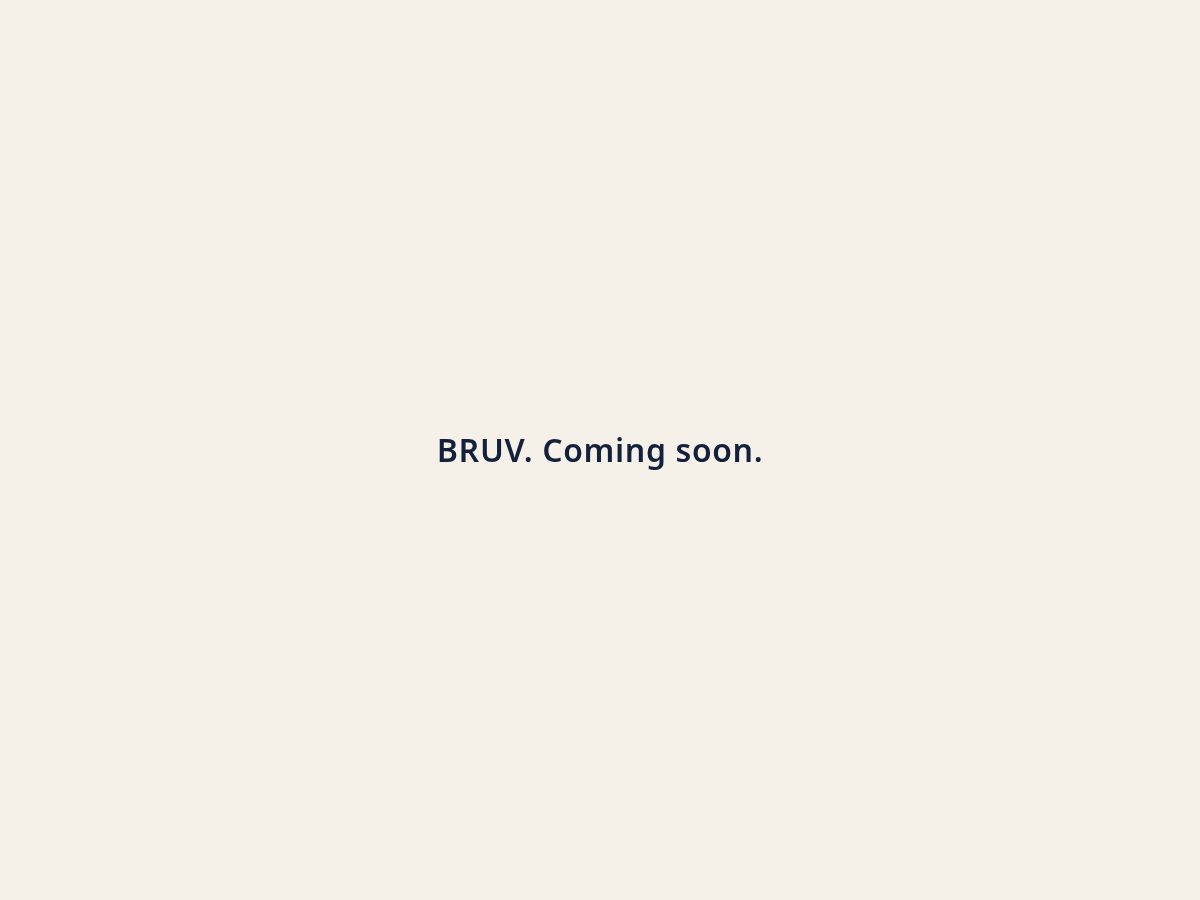 Landing-page snapshot of bruvaviation.com