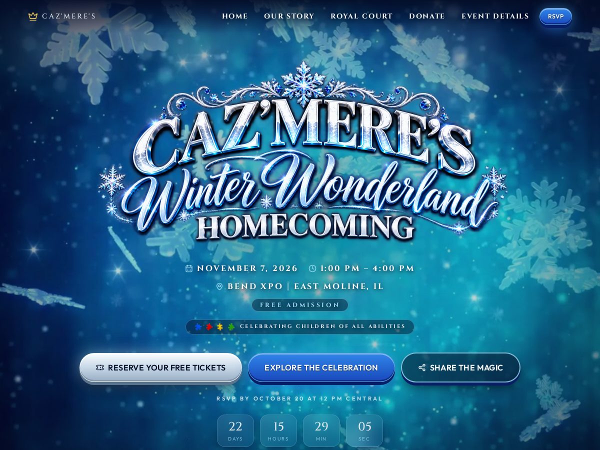 Landing-page snapshot of cazmerehoco.com