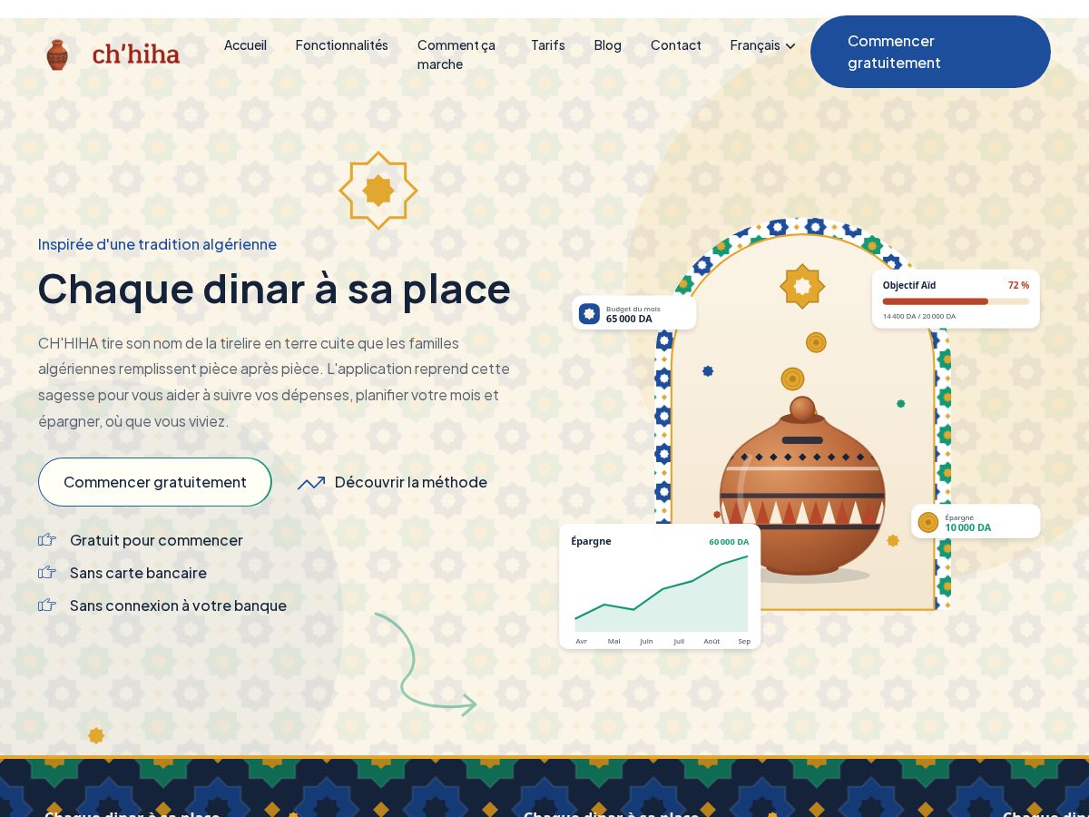 Landing-page snapshot of ch-hiha.app