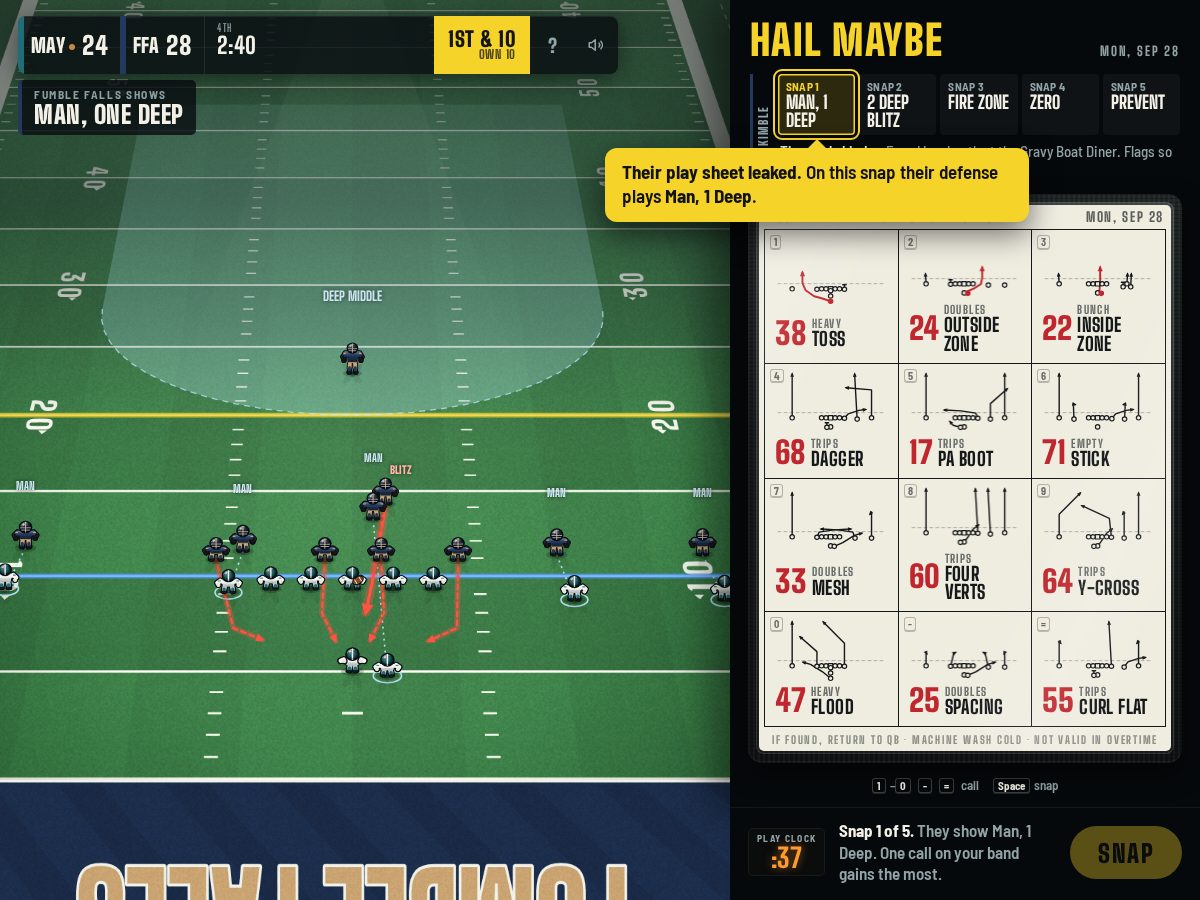 Landing-page snapshot of hailmaybe.com