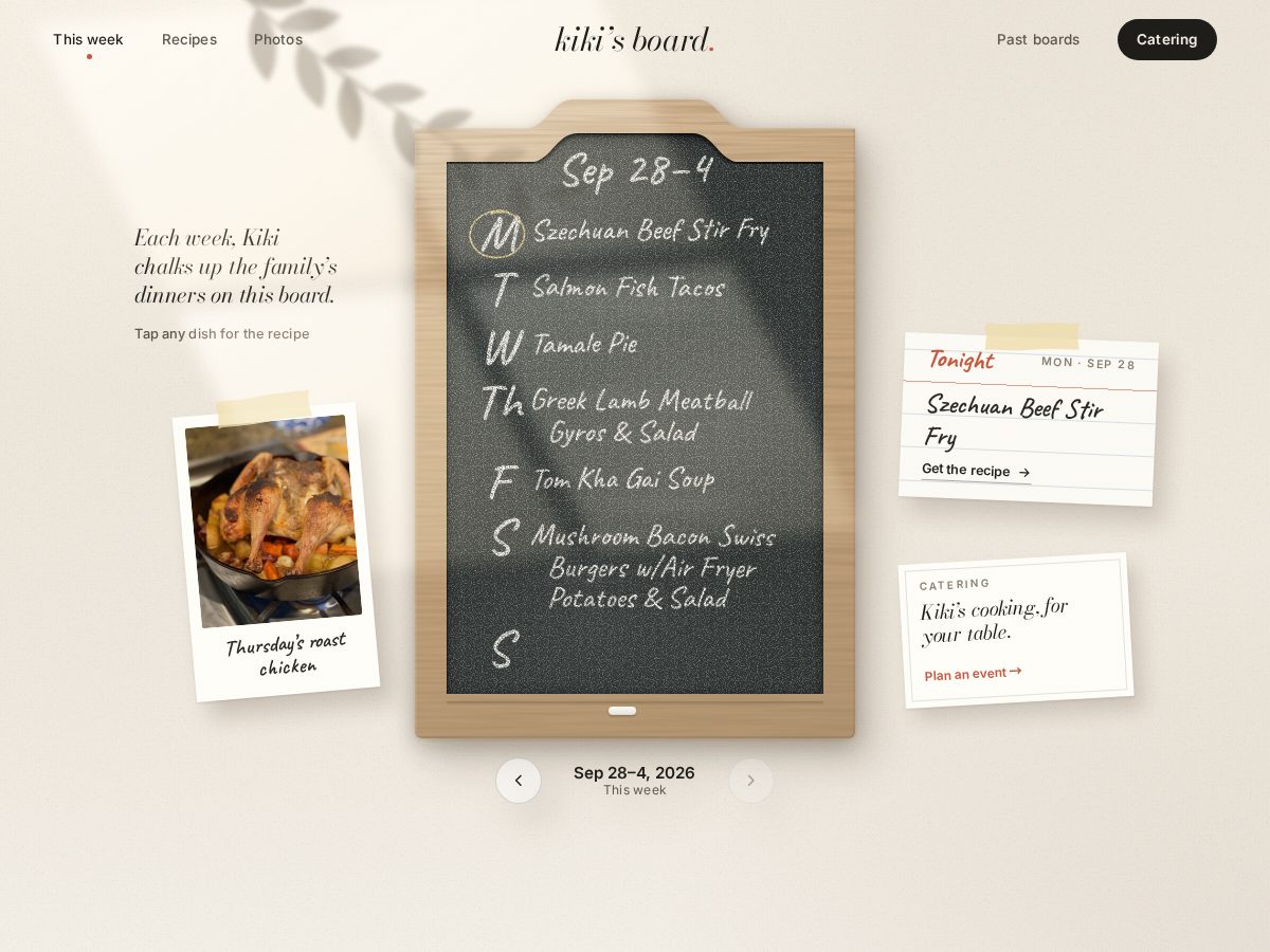 Landing-page snapshot of kikisboard.com