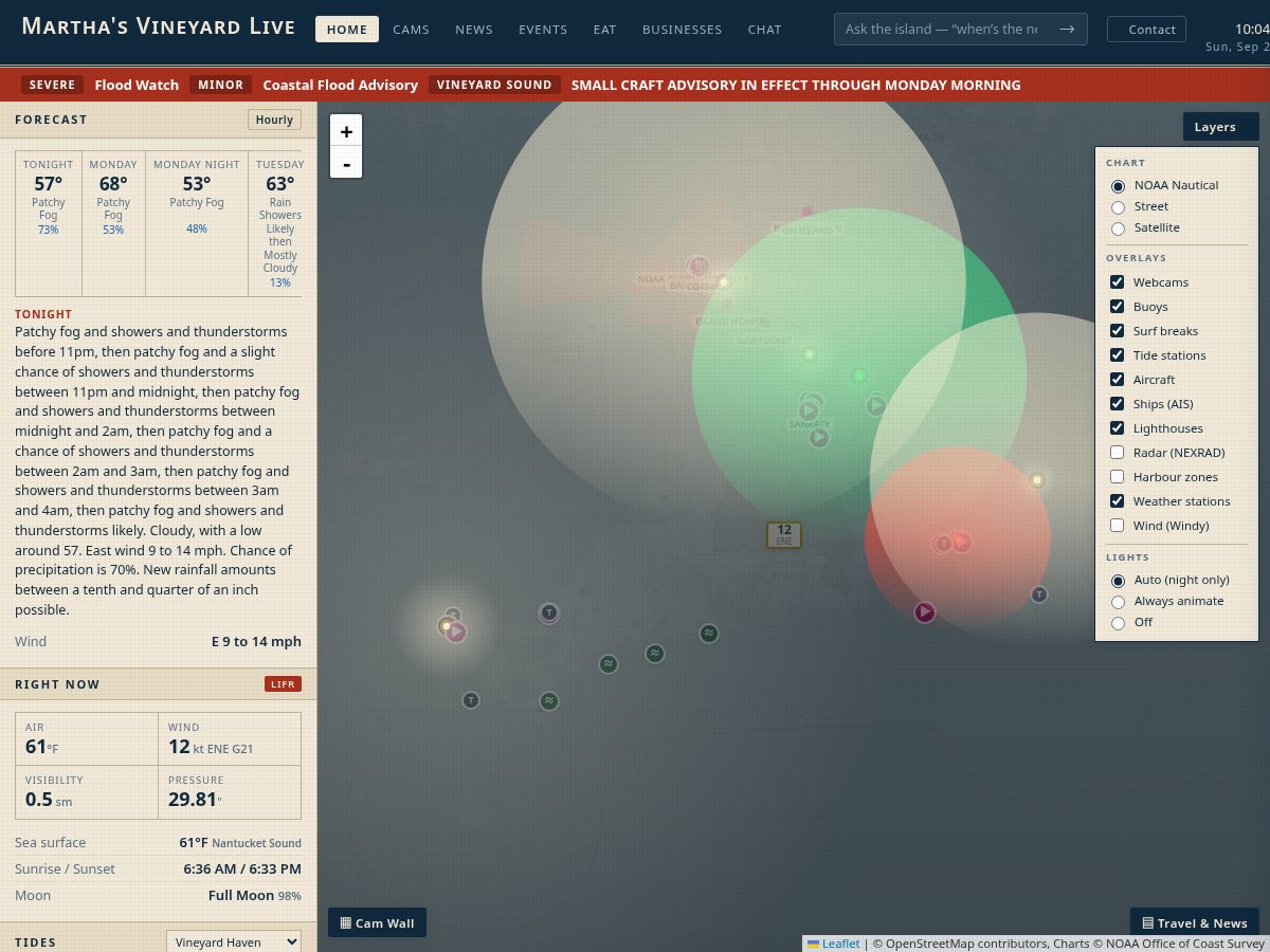 Landing-page snapshot of mv-live.com