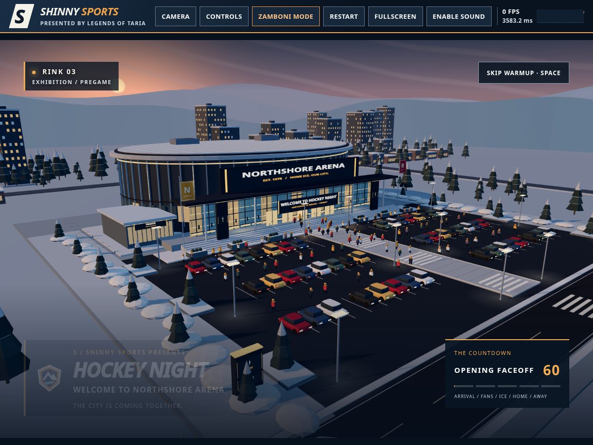 Landing-page snapshot of shinny.online