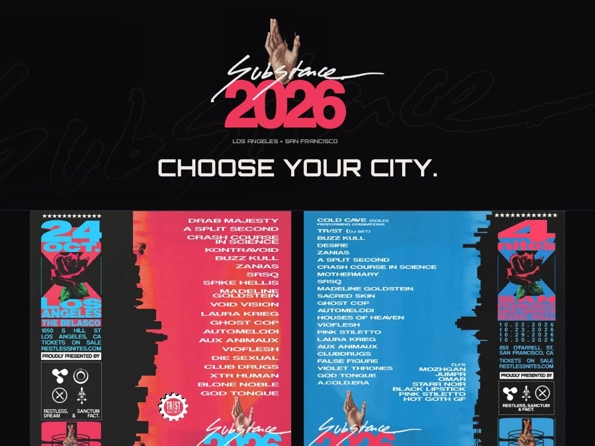 Landing-page snapshot of substance-festival.com