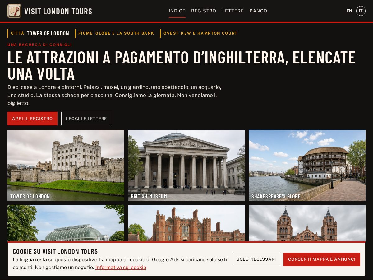 Landing-page snapshot of visit-londontours.com