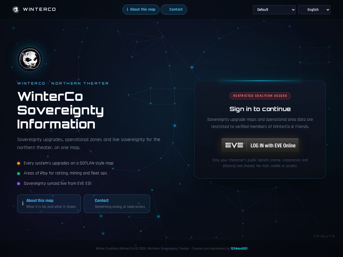 Landing-page snapshot of wcsov.com