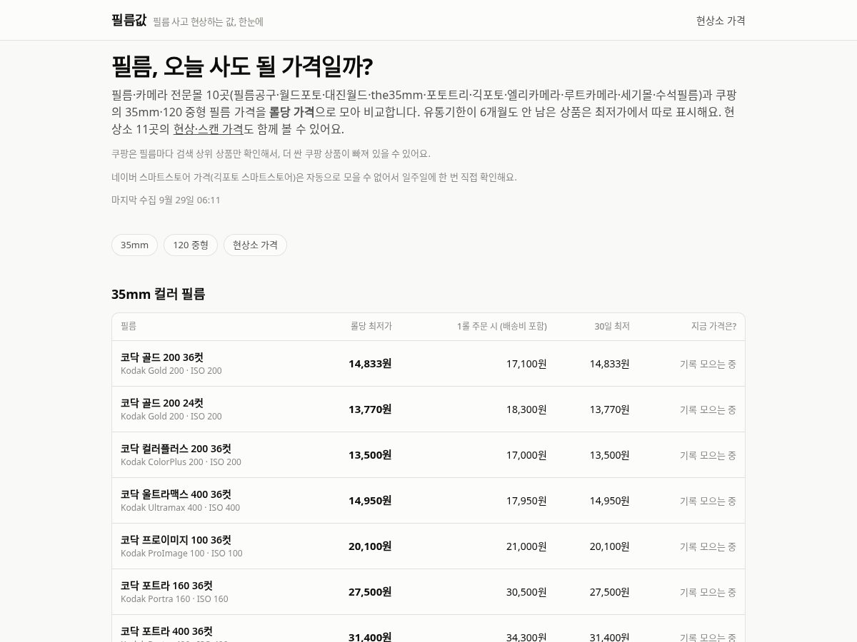 Landing-page snapshot of flimgap.com
